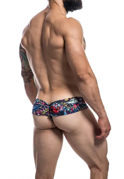 Cut For Men High Cut Tattoo Cheeky Brief Medium - Take A Peek