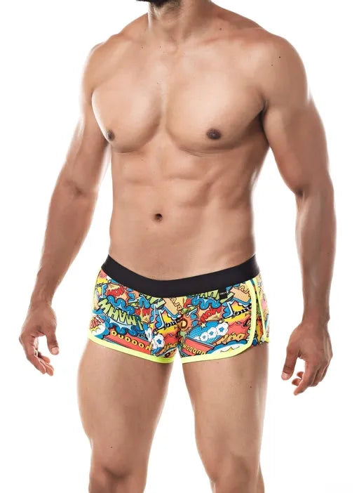 CUT FOR MEN ATHLETIC TRUNK CARTOON SMALL - Take A Peek