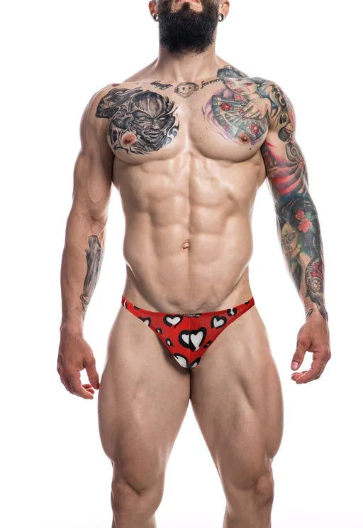 Cut For Men -Brazilianbrief-Hearts-L - Take A Peek