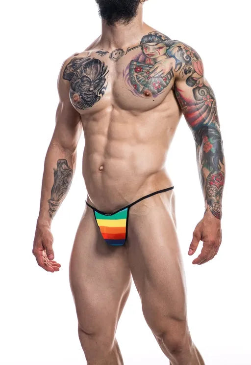 Cut For Men Briefkini-Rainbow-S