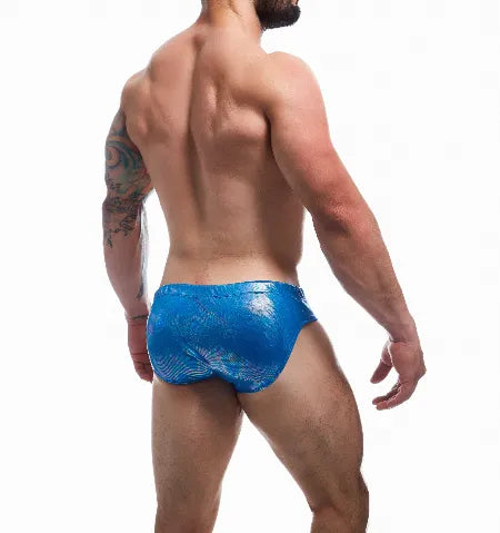 CORTE PARA HOMBRE BAÑO BRIEF ESMERALDA AZUL MEDIANO