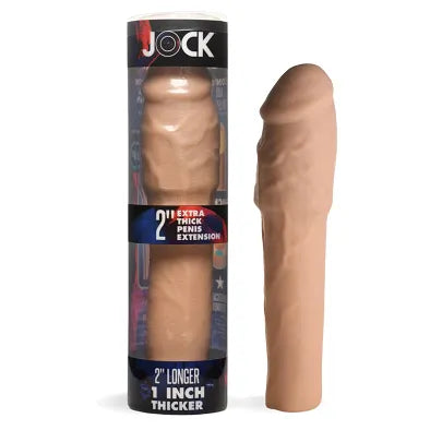 Funda de extensión de pene extra gruesa JOCK de 2" - Ligera