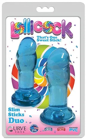 Lollicock Slim Stick Duo Berry Ice**** - Take A Peek