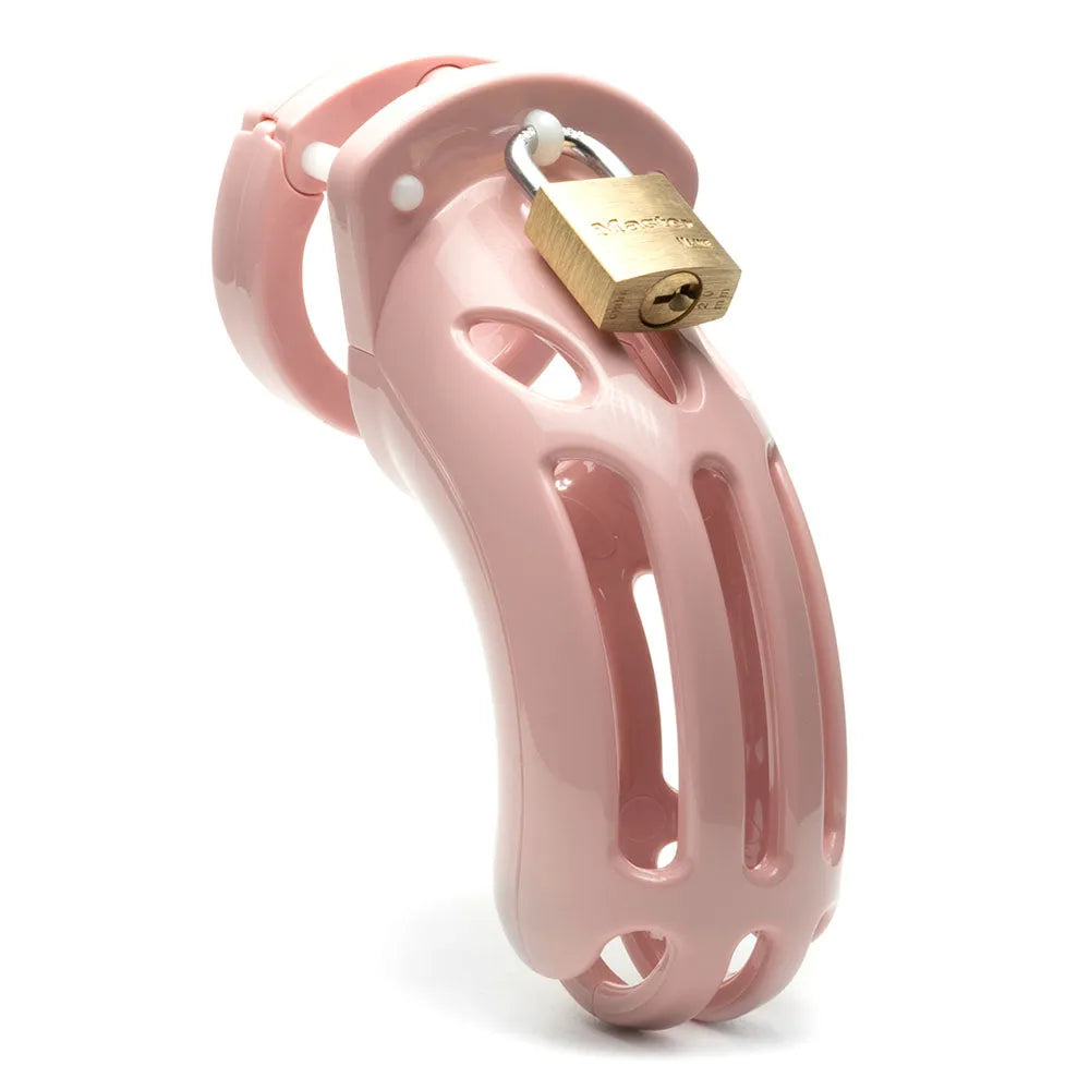 The Curve Chastity Cock Cage Kit - - Take A Peek