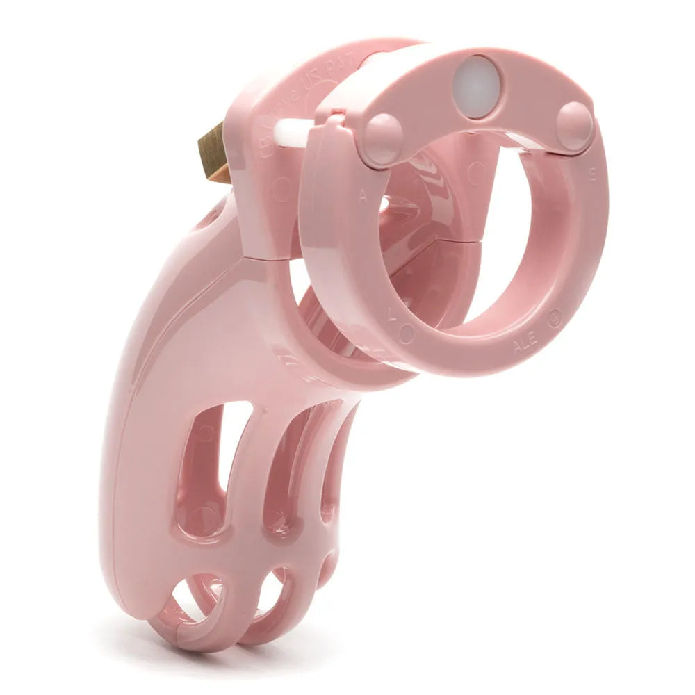 The Curve Chastity Cock Cage Kit - - Take A Peek