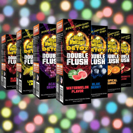 High Voltage Double Flush Detox Combo - Take A Peek