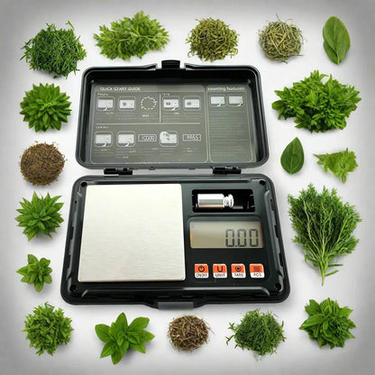 Pocket Scale with Tough Case – 0.01g Precision, Counting Function, 20g Weight Included