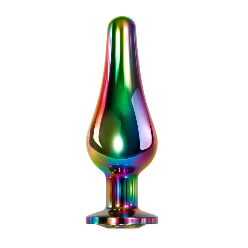 Evolved Rainbow Metal Plug - Small - Take A Peek