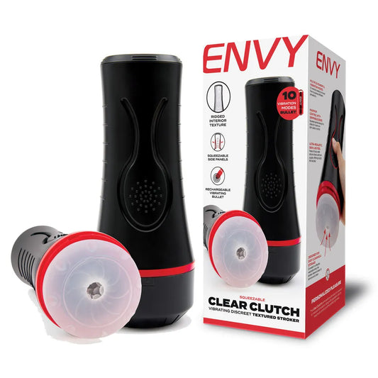 ENVY Squeezable Clutch Stroker - Take A Peek