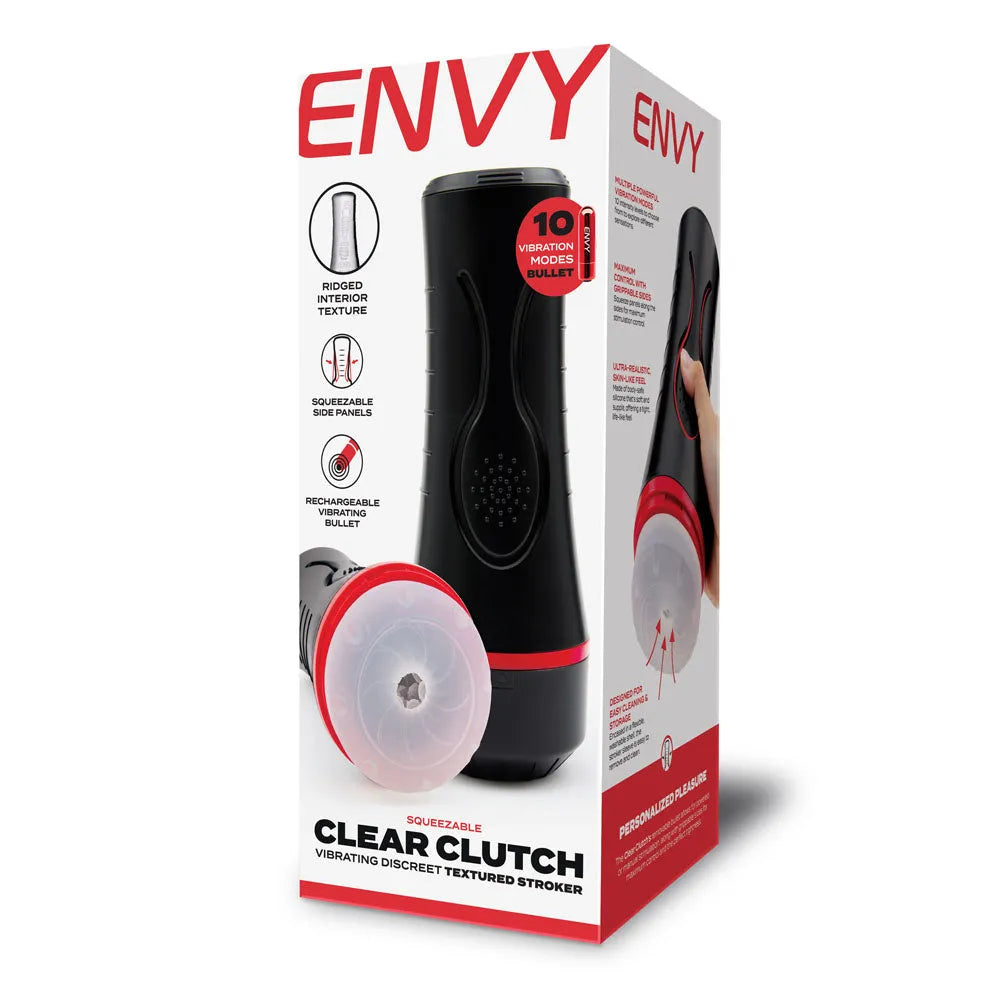 ENVY Squeezable Clutch Stroker - Take A Peek