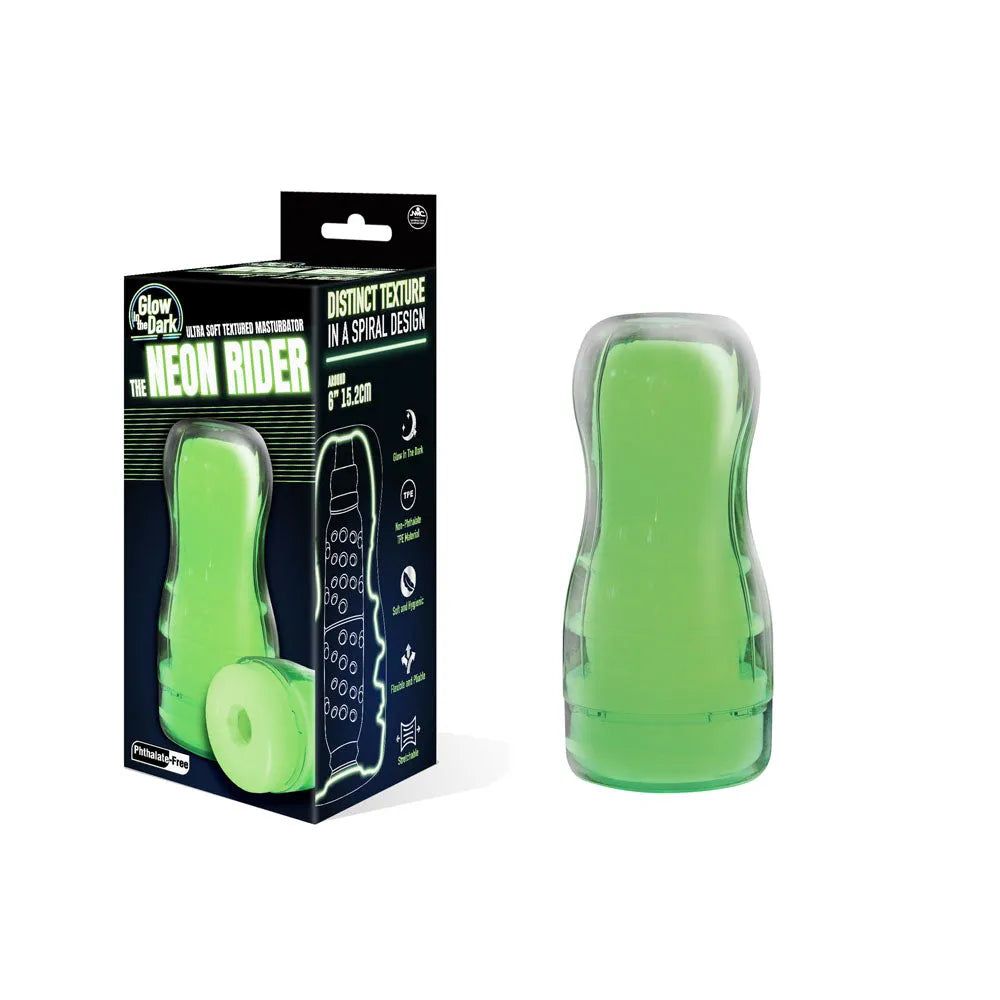 The Neon Rider - Glow in Dark 15.2 cm Stroker