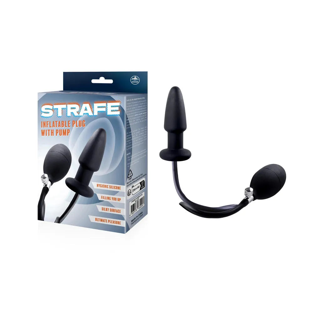 Strife -  Inflatable Butt Plug with Hand Pump