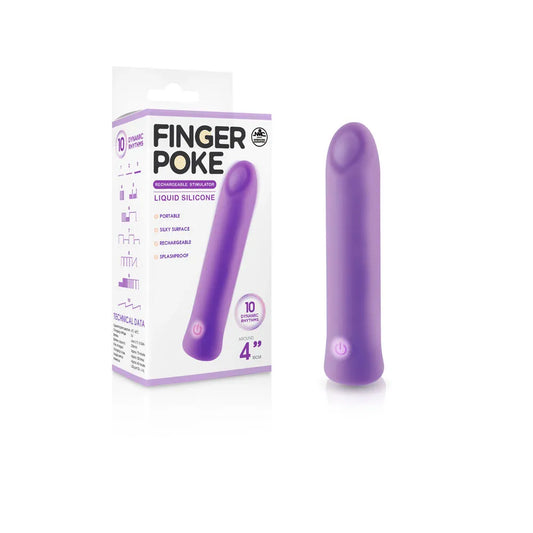 Finger Poke -  -  10 cm USB Rechargeable Bullet