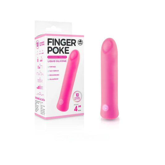 Finger Poke -  -  10 cm USB Rechargeable Bullet