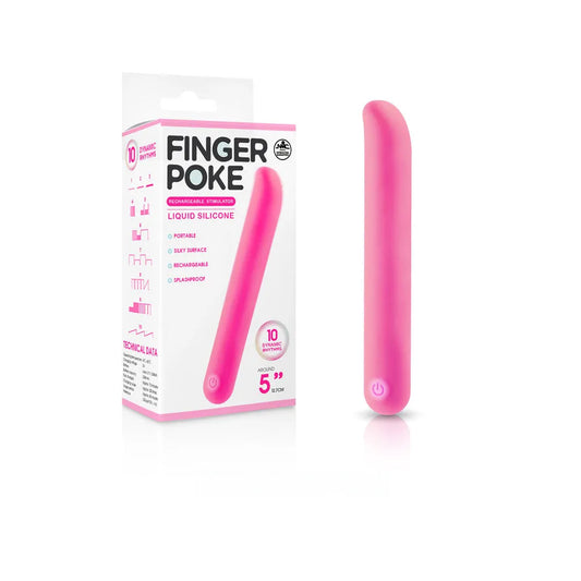 Finger Poke -  -  12.7 cm USB Rechargeable Bullet