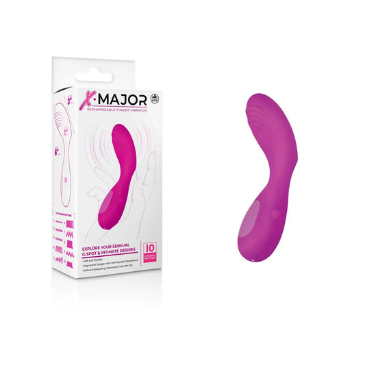 X Major Finger Vibe -  -  USB Rechargeable Finger Stimulator