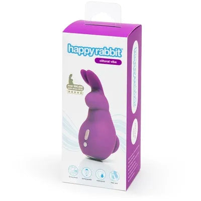 Vibrador de clítoris recargable por USB Happy Rabbit Mini Ears