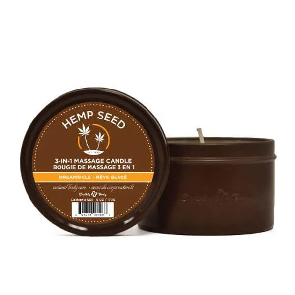 Hemp Seed 3-In-1 Massage Candle - Take A Peek