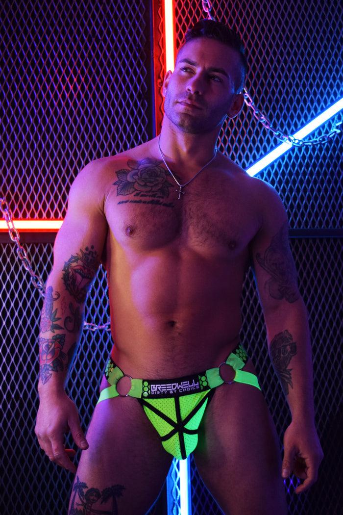 HEX JOCK NEON GREEN - Take A Peek