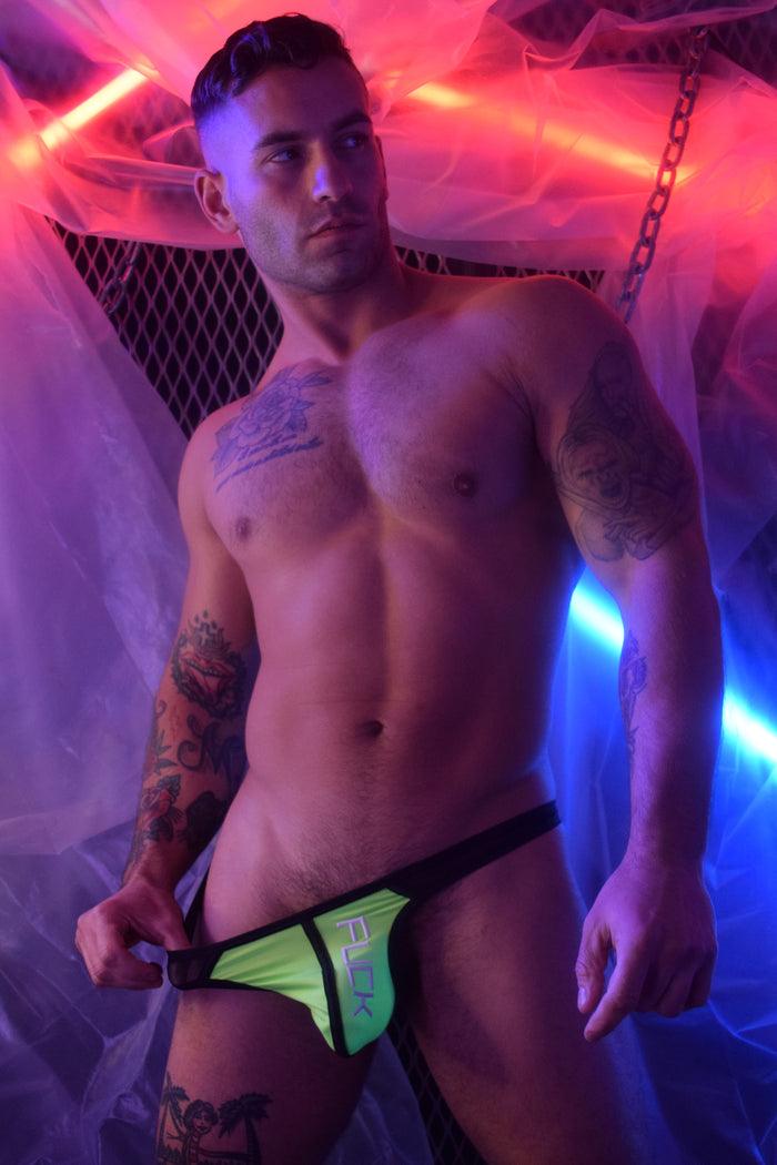 HEX THONG NEON GREEN - Take A Peek