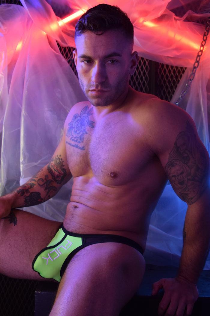 HEX THONG NEON GREEN - Take A Peek