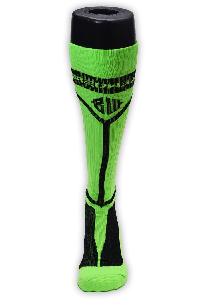 HYBRED SOCKS - NEON GREEN - Take A Peek