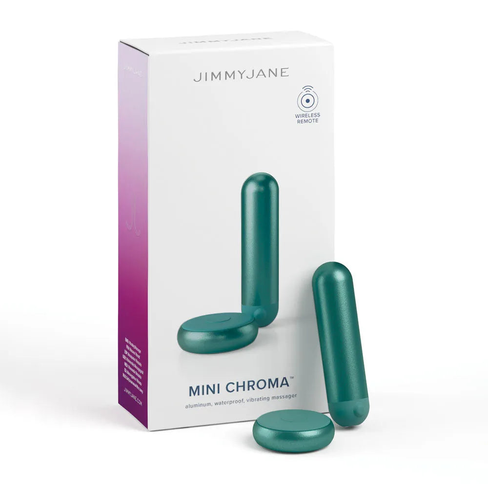 JimmyJane Mini Chroma - Teal - Take A Peek