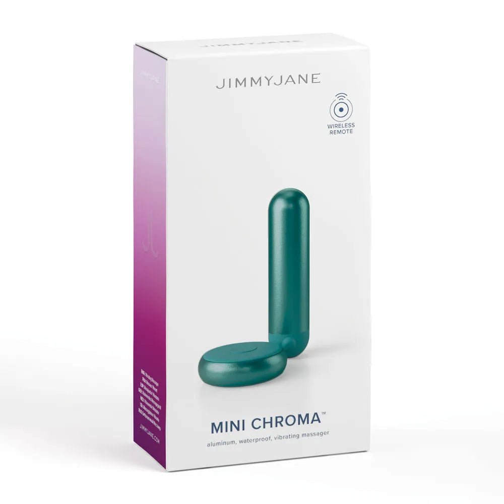 JimmyJane Mini Chroma - Teal - Take A Peek