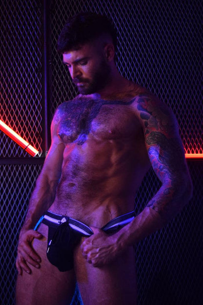 KNOCKOUT JOCK BLACK - Take A Peek