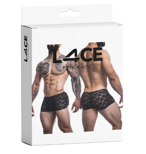 Cut For Men L4CE Trunk Black- LARGE - Take A Peek