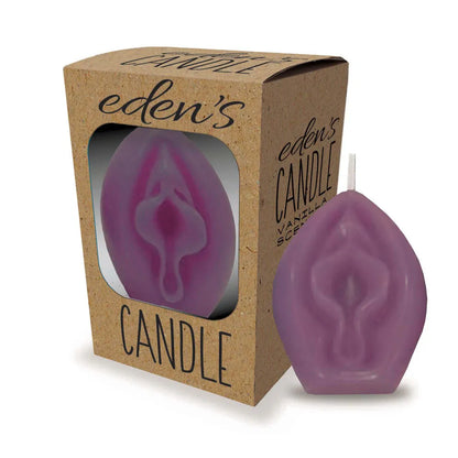 Eden's Candles Vagina - Vanilla - Display of 12 - Vanilla Scented Candles - Set of 12 - Take A Peek