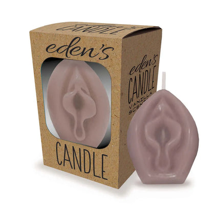 Eden's Candles Vagina - Vanilla - Display of 12 - Vanilla Scented Candles - Set of 12 - Take A Peek