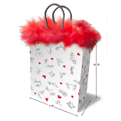 Stick Figures Gift Bag - Novelty Gift Bag