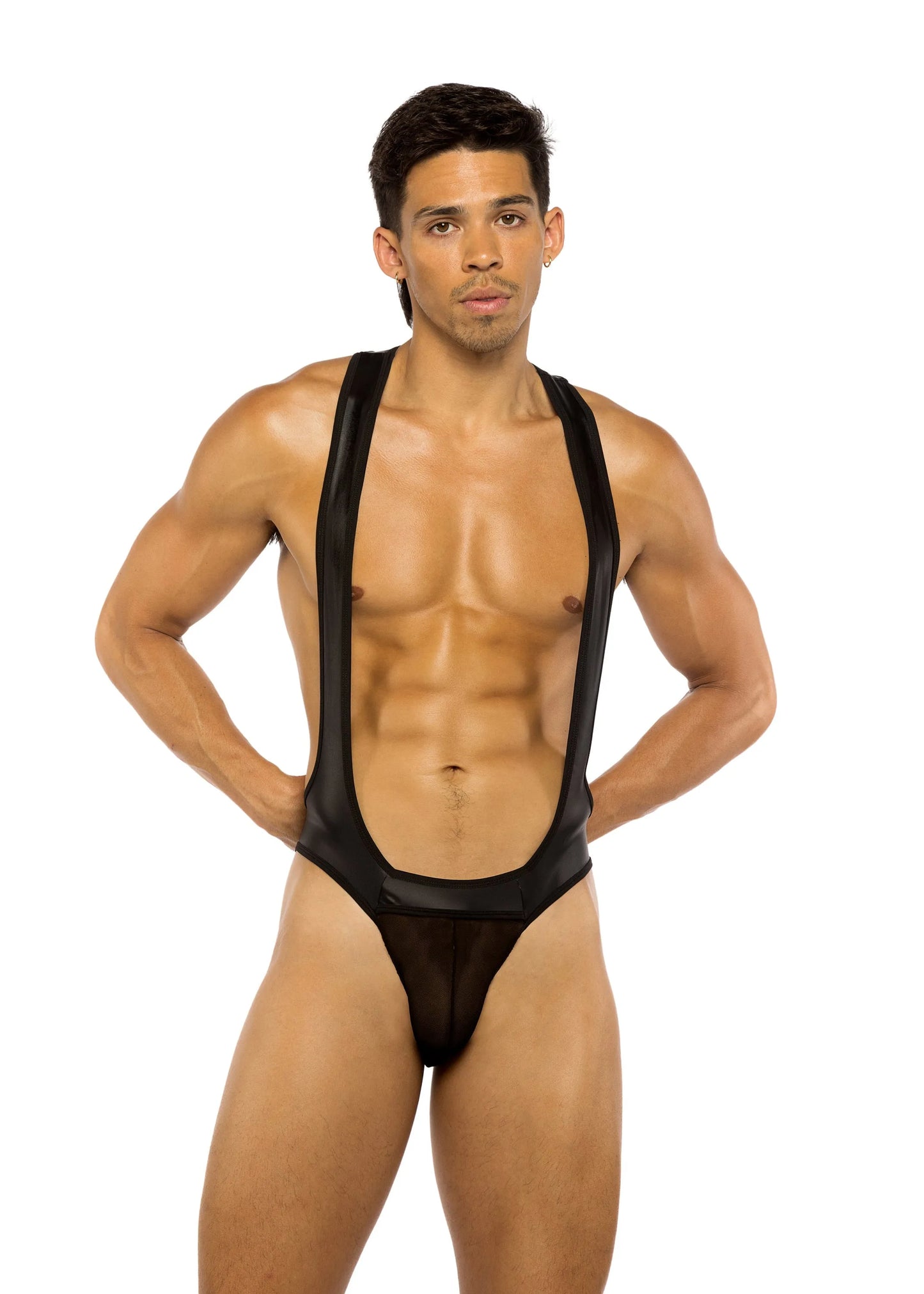 LI788 - Mens Wrestling Leotard Jockstrap Singlet - Take A Peek