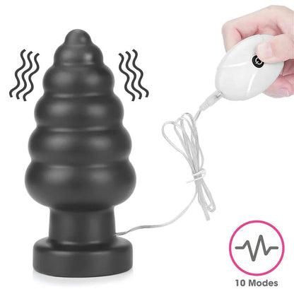 King Sized 7'' Vibrating Anal Cracker - Take A Peek