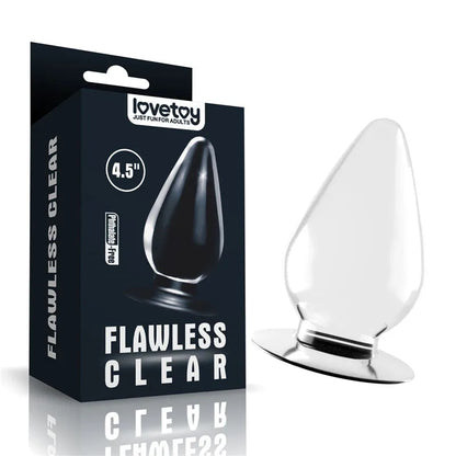 Flawless Anal Plug 4.5'' - Take A Peek