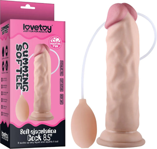 8.5" Soft Ejaculation Cock