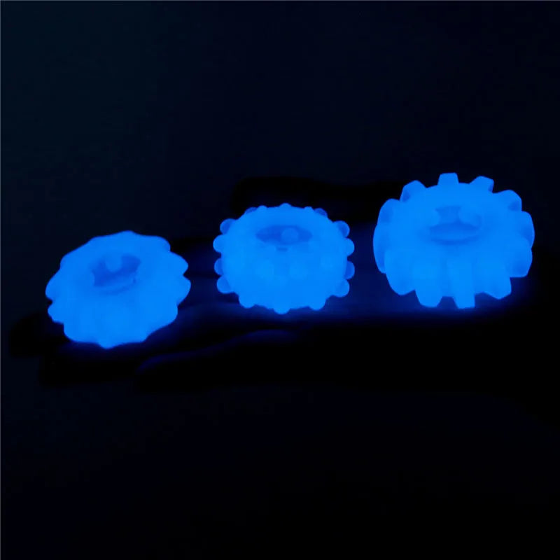 Lumino Play Penis Rings 3 Pack - Take A Peek