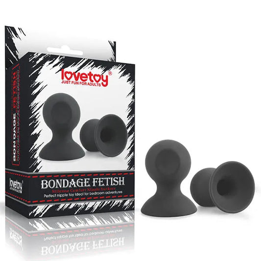 Bondage Fetish Silicone Comfort Nipple Suckers - Take A Peek