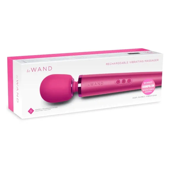 MASAJEADOR RECARGABLE LE WAND MAGENTA