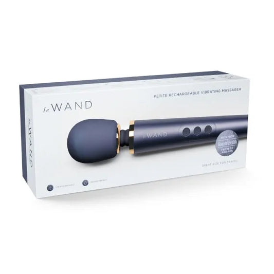 LE WAND PETITE 可充电振动按摩器 海军蓝