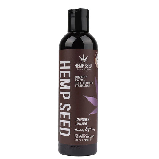 Hemp Seed Massage & Body Oil - Take A Peek