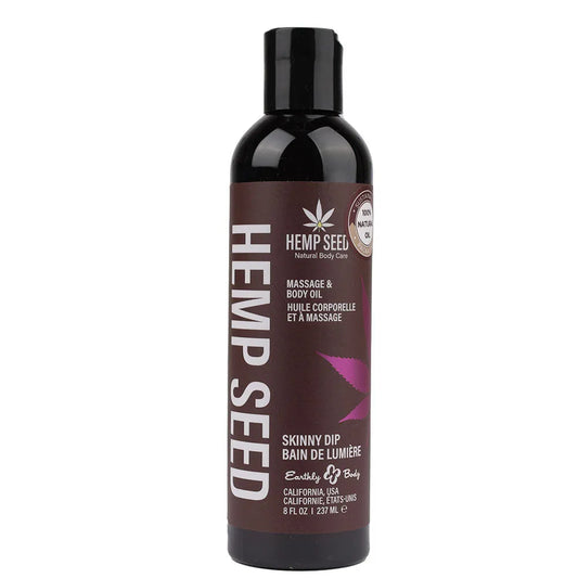 Hemp Seed Massage & Body Oil - Take A Peek