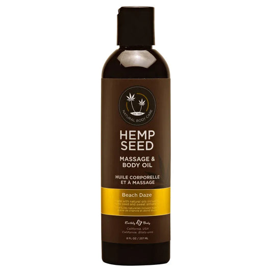 Hemp Seed Massage & Body Oil - Take A Peek