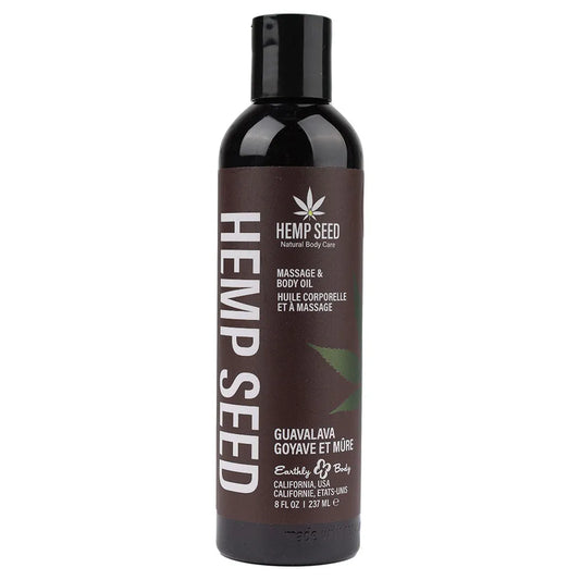 Hemp Seed Massage & Body Oil - Take A Peek