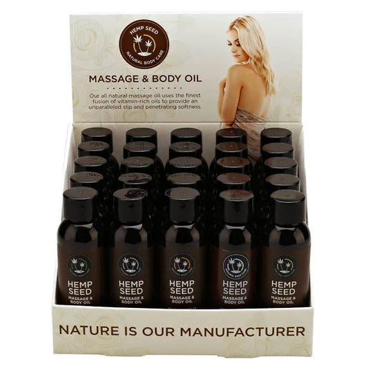 Hemp Seed Massage & Body Oil - Take A Peek