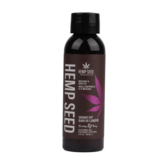 Hemp Seed Massage & Body Oil - Take A Peek