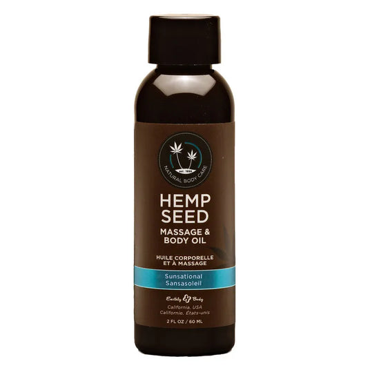 Hemp Seed Massage & Body Oil - Take A Peek