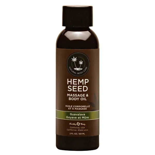 Hemp Seed Massage & Body Oil - Take A Peek