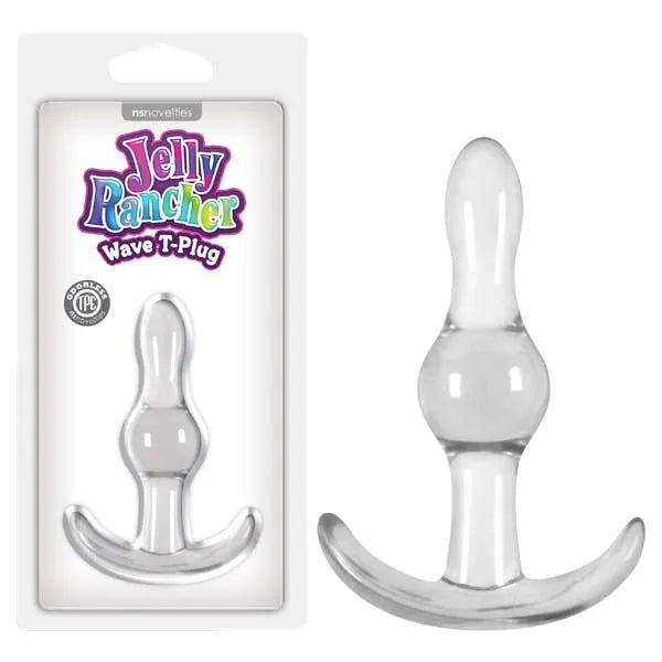 Jelly Rancher Wave T-Plug -  9.7 cm (3.8'') Butt Plug